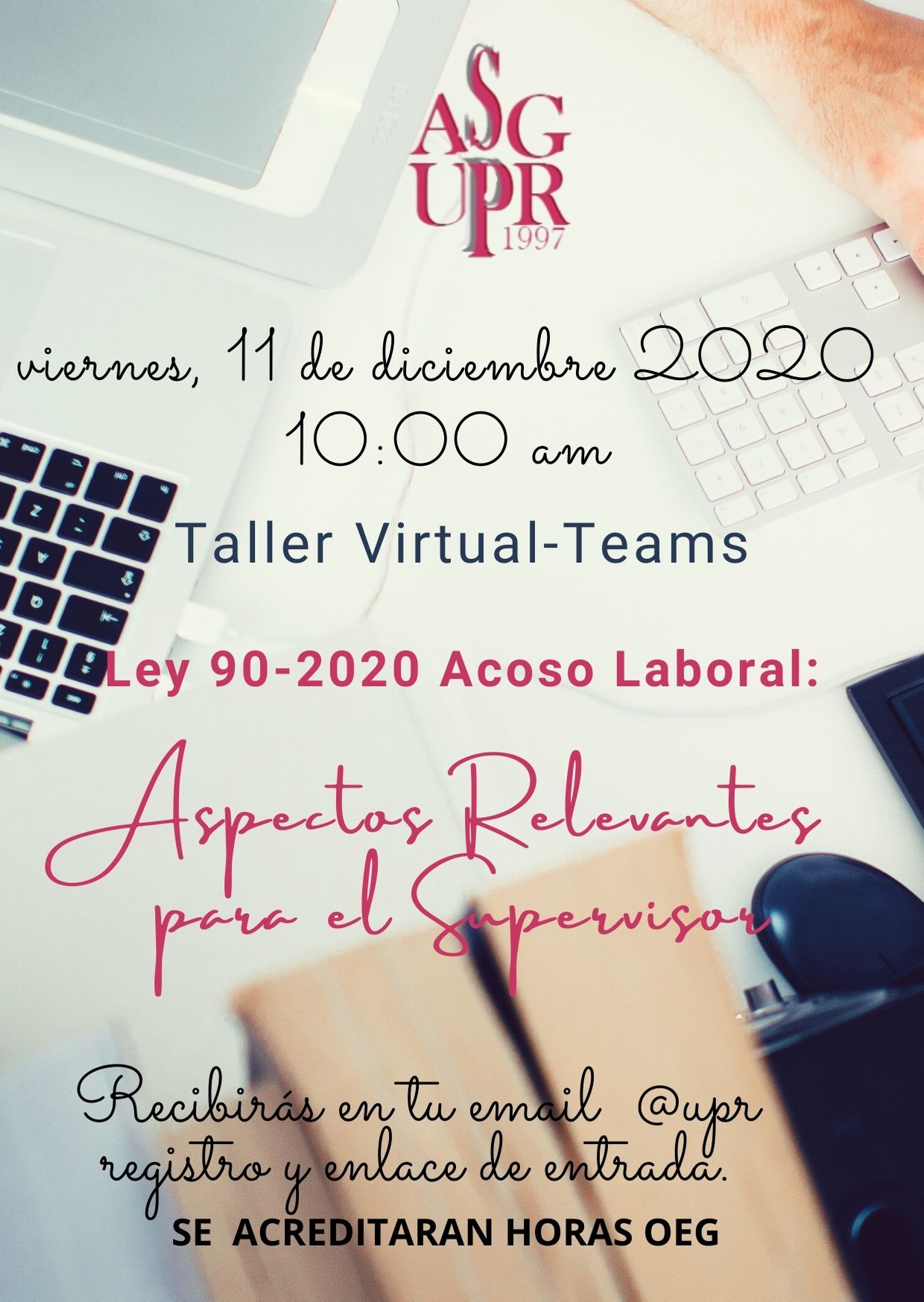 ASG UPR TALLER LEY 90